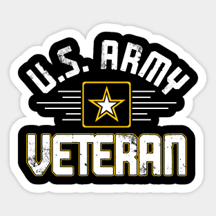 U.S. Army Veteran Gold Sticker